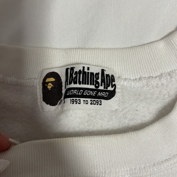 BAPE Baby Milo pullover crew neck (authentic) - Picture 4 of 5